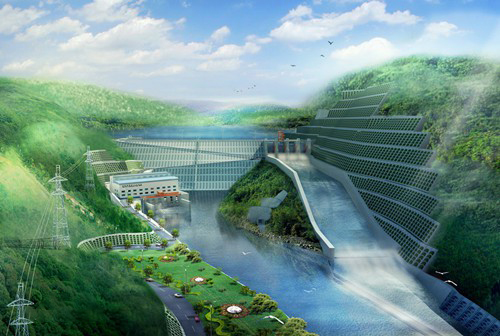 抚松老挝南塔河1号水电站项目
